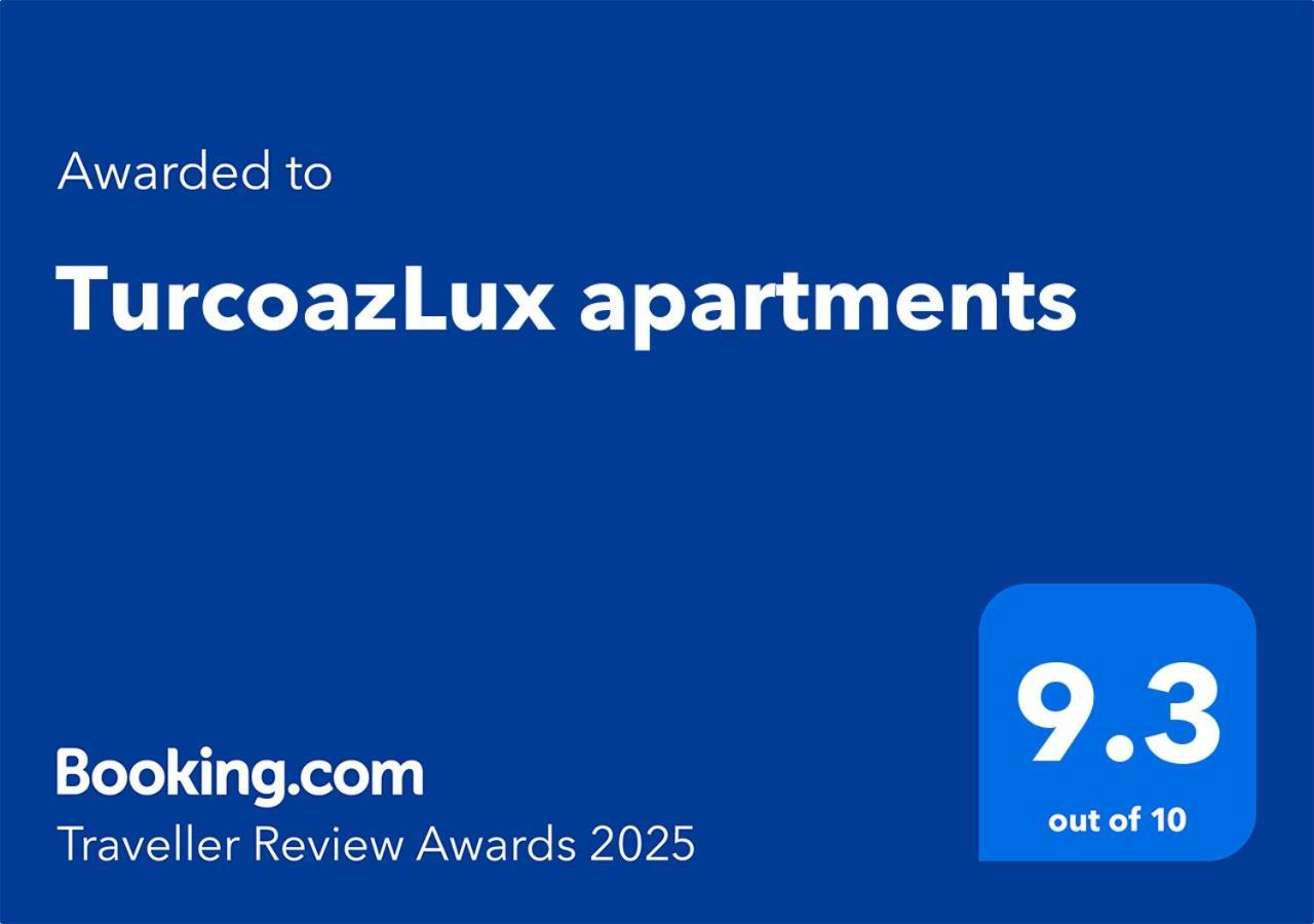 Turcoazlux Apartments Орадя Екстер'єр фото